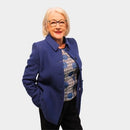 Boiled Wool Blazer - Royal