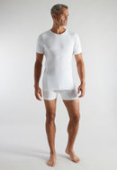 Short Sleeve Vest - White