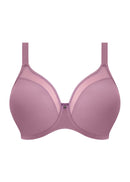 Smooth Underwire Moulded Non-Padded Bra - Heather