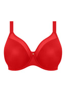 Smooth Underwire Moulded Non-Padded Bra - Haute Red