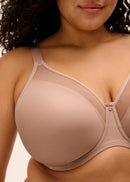 Smooth Underwire Moulded Non-Padded Bra - Sahara