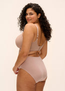 Smooth Underwire Moulded Non-Padded Bra - Sahara