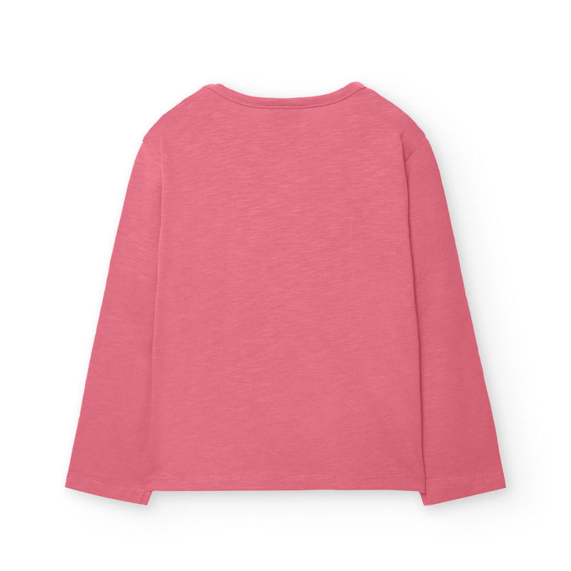 Knit Flame T-Shirt - Blush