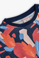 Fleece Printed Dress - Print