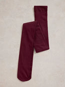 Patty Plain Tights - Dark Plum