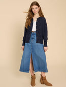 Lulu Cardigan - Dark Navy