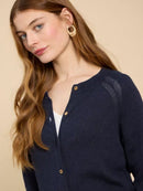 Lulu Cardigan - Dark Navy