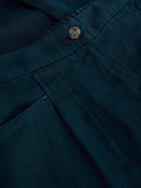Rowena Linen Trouser - Dark Navy