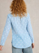 Sophie Organic Cotton Shirt - Blue