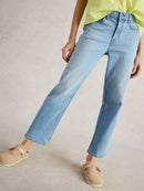 Blake Straight Crop Jean - Light Denim