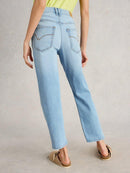 Blake Straight Crop Jean - Light Denim