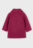 Shearling Coat - Cherry