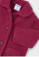 Shearling Coat - Cherry