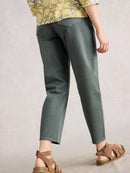 Tilly Tapered Jean - Mid Green