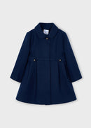 Woolen Coat - Navy