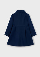 Woolen Coat - Navy