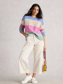 Victoria Stripe Jumper - Natural