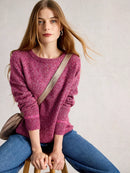 Talia Nep Jumper - Dark Plum