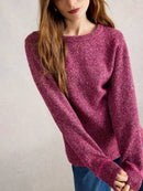 Talia Nep Jumper - Dark Plum