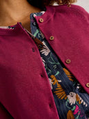 Lulu Cardigan - Dark Plum