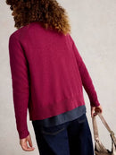 Lulu Cardigan - Dark Plum