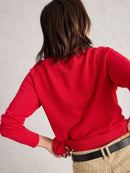 Lulu Cardigan - Red
