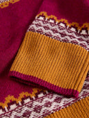 Millie Fairisle Jumper - Pink