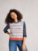 Tara Texture Tank Top - Blue