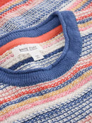 Tara Texture Tank Top - Blue