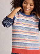 Tara Texture Tank Top - Blue