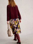 Carrie Cord Jacket - Dark Plum