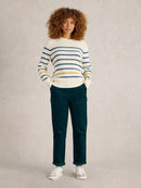 Twister Cord Trouser - Dark Green