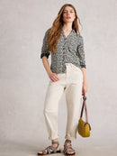 Annie Jersey Shirt - Blue