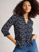 Annie Jersey Shirt - Navy