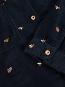 Sophie Cord Shirt - Navy Multi