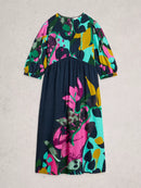 Lucy Midi Dress - Pink