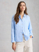 Sophie Organic Cotton Shirt - Blue