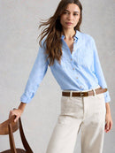 Sophie Organic Cotton Shirt - Blue