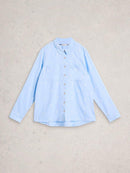Sophie Organic Cotton Shirt - Blue