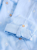 Sophie Organic Cotton Shirt - Blue