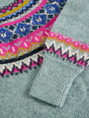 Arctic Fairisle Jumper - Blue Multi