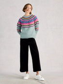 Arctic Fairisle Jumper - Blue Multi