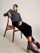 Katie Sparkle Jumper - Dark Navy