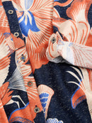 Annie Printed Sparkle Shirt - Navy Print