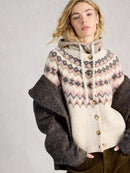 Arctic Fairisle Cardigan - Natural