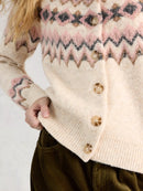 Arctic Fairisle Cardigan - Natural