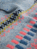 Felicity Fairisle Jumper - Blue Multi