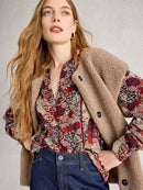 Paloma Top - Red Multi