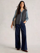 May Mixed Print Top - Blue Multi