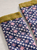 Cosy Womens Sock In A Box - Navy Multi